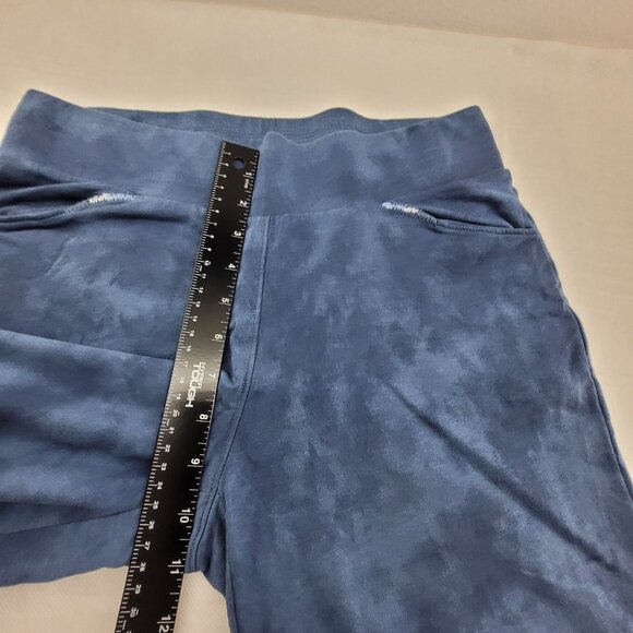 Chicos Matching Set Womens Medium Blue Zip Cotton Stretch Pockets Jacket pants - Picture 5 of 15